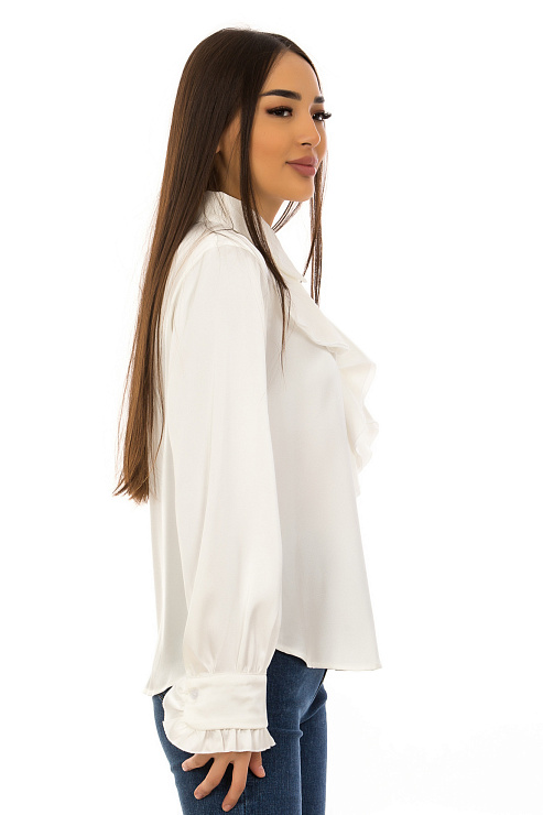 CHEERDUCK/2C19 980 БЕЛЫЙ Блуза женская CHEERDUCK цвет Белый