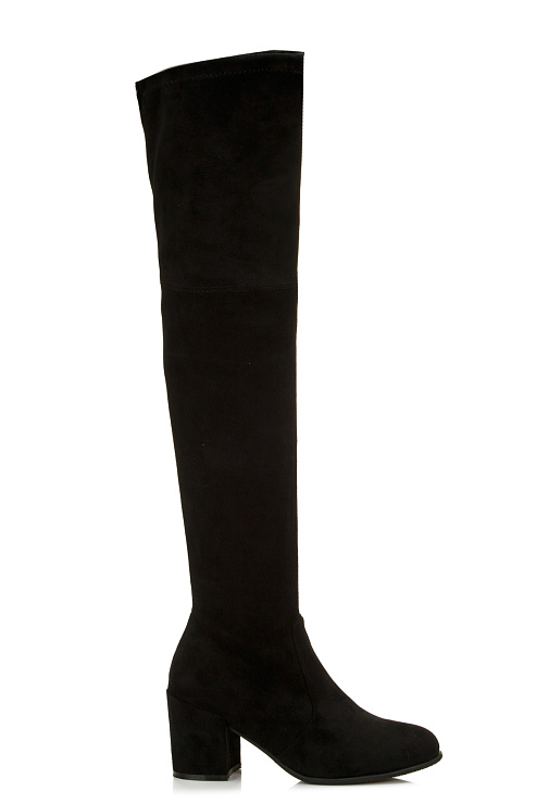 Ботфорты на каблуке BELLABOA цвет Черный