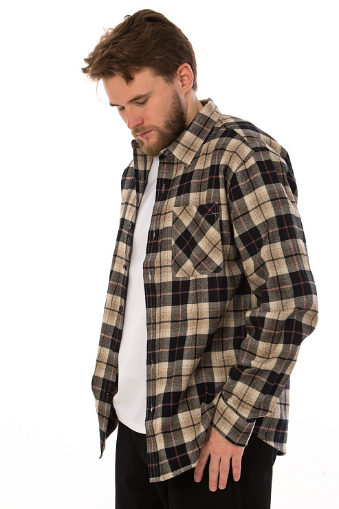 CHEERDUCK/4070 8113 ЧЕРНЫЙ Рубашка мужская CHEERDUCK цвет Черный