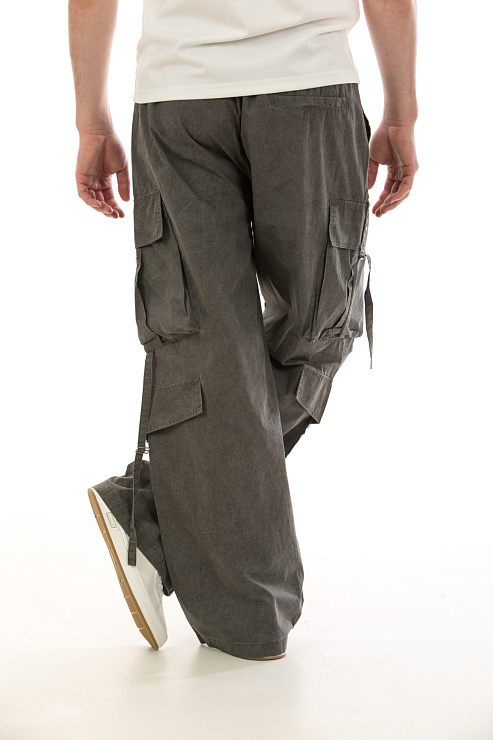 CHEERDUCK/4070 8581 СЕРЫЙ Брюки мужские CHEERDUCK цвет Серый