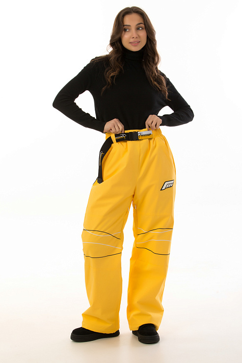 HIGH EXPERIENCE 32007 ЖЕЛТЫЙ Брюки сноубордические HIGH EXPERIENCE цвет Желтый