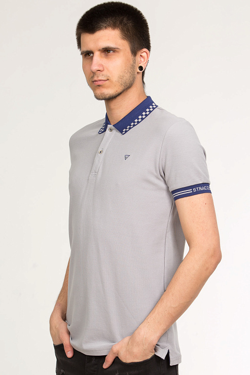 Поло STRACCI цвет Серый