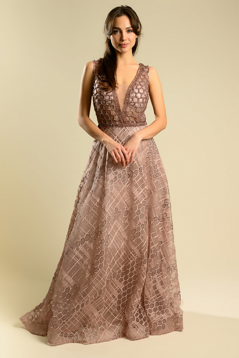 BELLABOA 1007 РОЗОВЫЙ Вечернее платье BELLABOA цвет Розовый