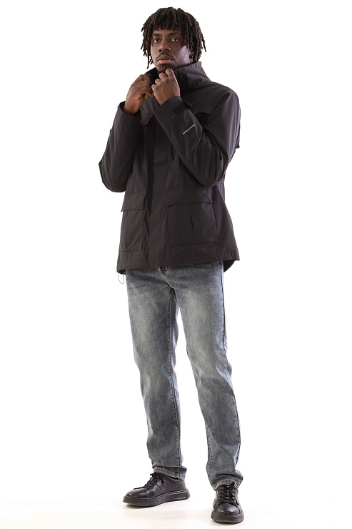 CHEERDUCK/4070 801 ЧЕРНЫЙ Куртка мужская CHEERDUCK цвет Черный