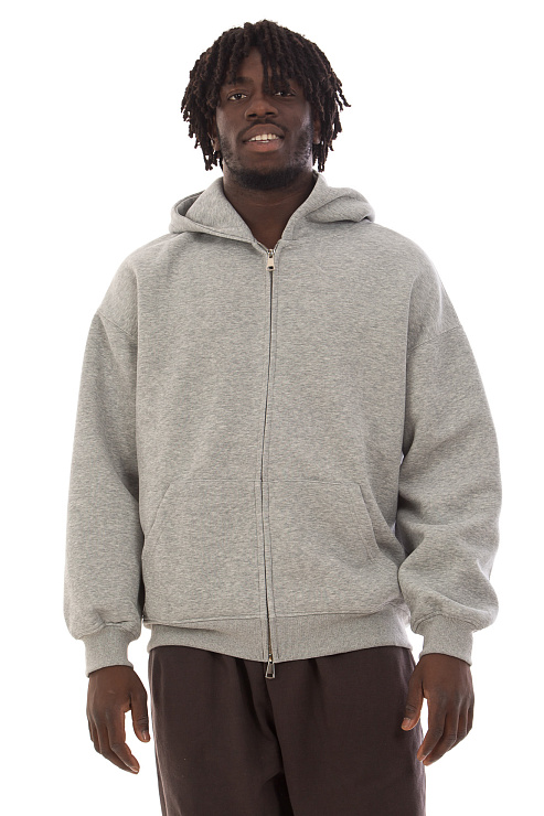 CHEERDUCK/4070 KS001 СЕРЫЙ Кофта мужская CHEERDUCK цвет Серый