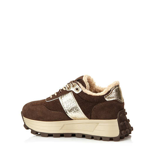 Кроссовки SERGIO MANCHOT цвет Коричневый