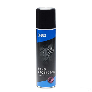 BRAUS Пропитка водоотталкивающая NANO PROTECTOR 250мл BRAUS цвет 