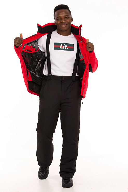 High Experience 1152 КРАСН.ЧЕРН. Костюм горнолыжный HIGH EXPERIENCE цвет Красный