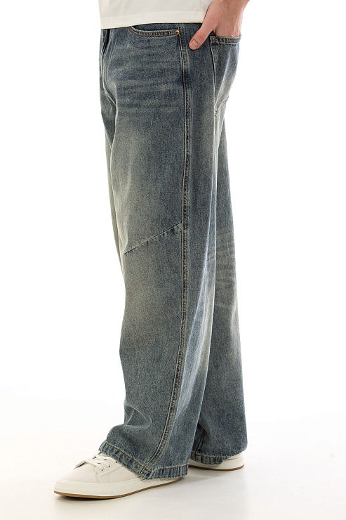 CHEERDUCK/4070 20633 ГОЛУБОЙ Джинсы мужские CHEERDUCK цвет Голубой