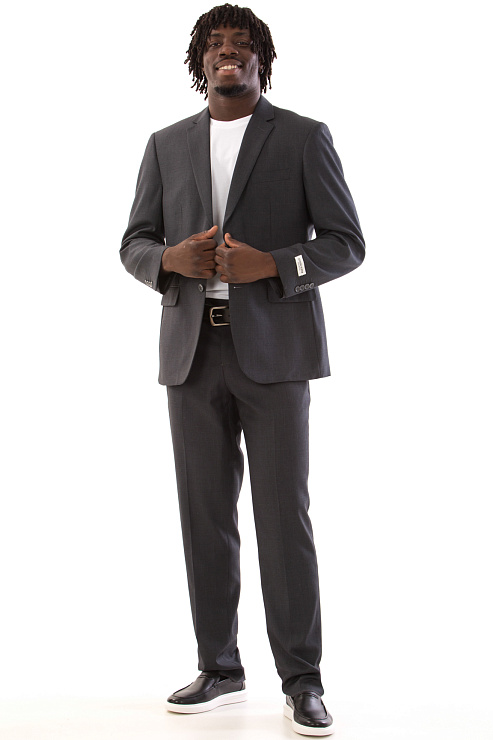 CHEERDUCK/2C87 80728-9 Т.СЕРЫЙ Костюм классический  CHEERDUCK цвет Серый