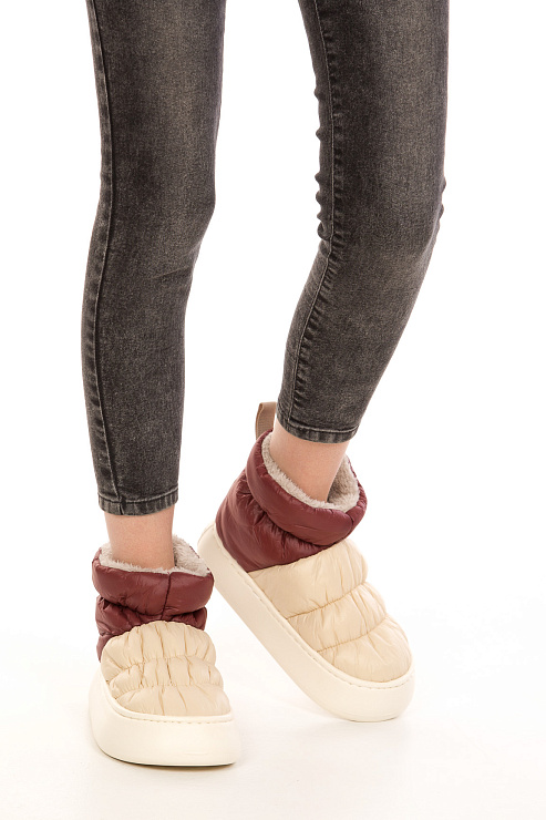 Дутики домашние SERGIO MANCHOT цвет Бежевый