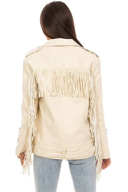 CHEER&DUCK/2025 2167 БЕЖ. Куртка женская CHEERDUCK цвет Молочный