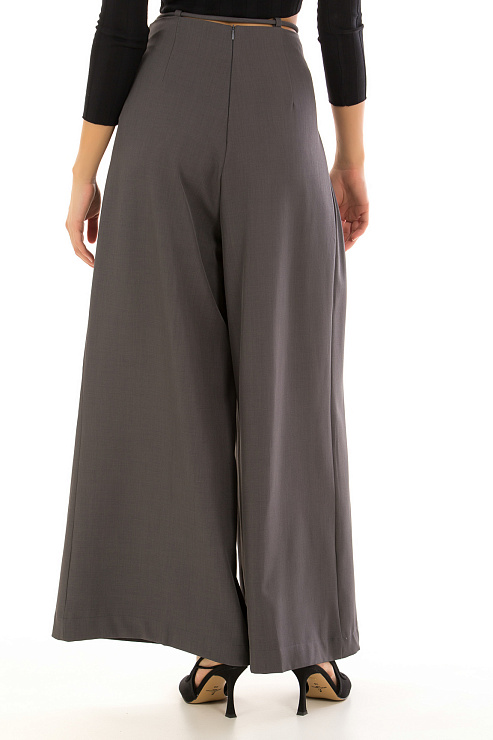 CHEERDUCK/NEW 0152 СЕРЫЙ Брюки женские классические CHEERDUCK цвет Серый