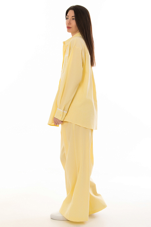CHEERDUCK/AZ C2607 ЖЕЛТЫЙ Костюм женский CHEERDUCK цвет Желтый