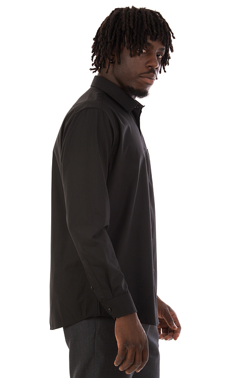 CHEERDUCK/2C87 6666-1 ЧЕРНЫЙ Рубашка мужская CHEERDUCK цвет Черный