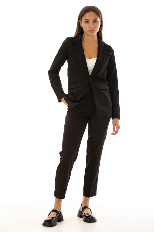 CHEERDUCK/HB 019 ЧЕРНЫЙ Пиджак женский CHEERDUCK цвет Черный