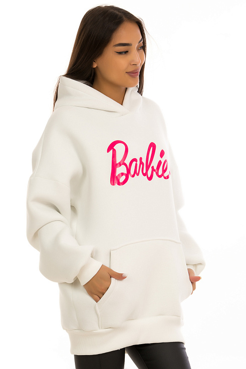 CHEERDUCK/FIR 5253 БЕЛЫЙ Худи женское CHEERDUCK цвет Белый