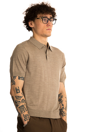 CHEERDUCK/4070 jFW 12 БЕЖЕВЫЙ Поло мужское CHEERDUCK цвет Бежевый