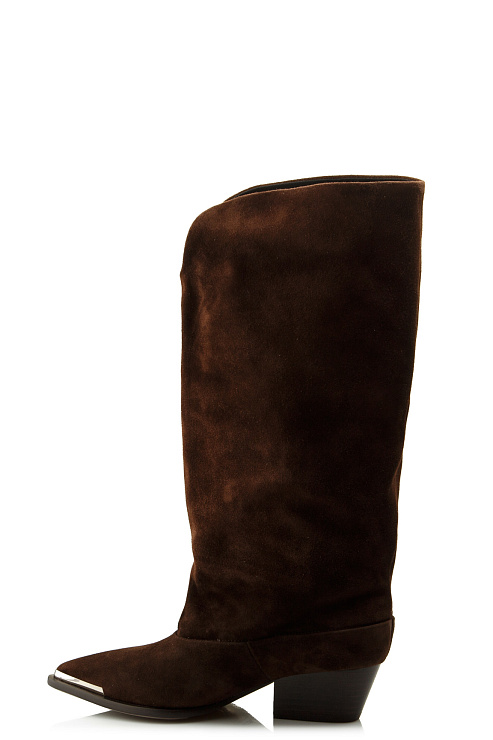 Сапоги на каблуке SERGIO MANCHOT цвет Коричневый