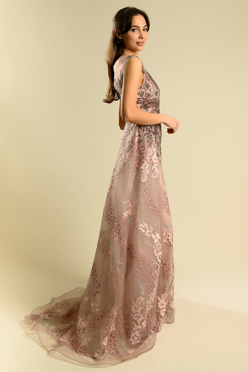 BELLABOA 1005 РОЗОВЫЙ Вечернее платье BELLABOA цвет Розовый