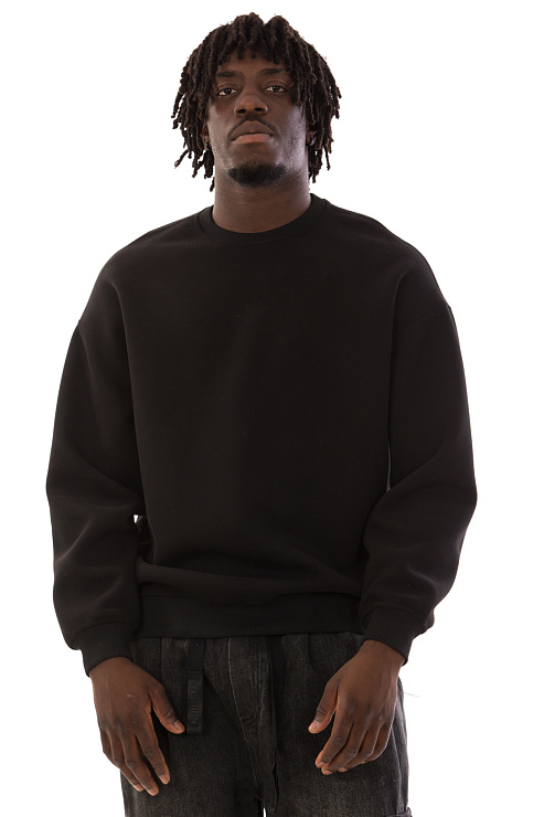 CHEERDUCK/4070 YL-666 ЧЕРНЫЙ Свитшот мужской CHEERDUCK цвет Черный