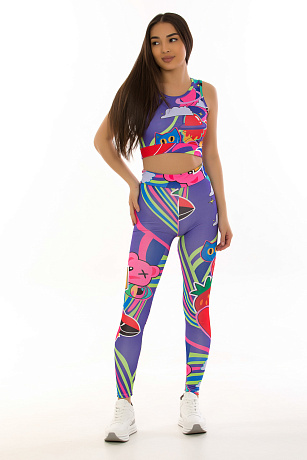 CHEERDUCK 233 ФИОЛЕТОВЫЙ Костюм летний CHEERDUCK цвет Фиолетовый