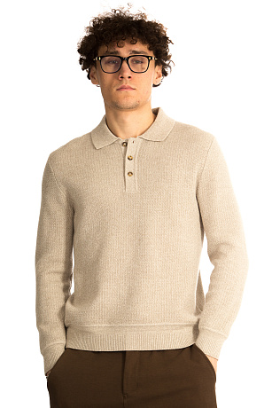CHEERDUCK/4070 jX 70 БЕЖЕВЫЙ Джемпер мужской CHEERDUCK цвет Бежевый