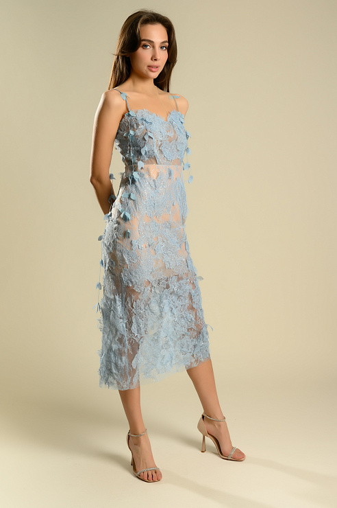 BELLABOA 111-258 ГОЛУБОЙ Платье женское BELLABOA цвет Голубой