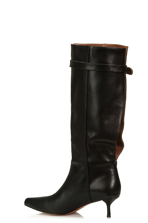 Сапоги на каблуке BELLABOA цвет Черный