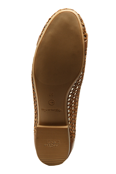 Балетки TAMARIS цвет Коричневый