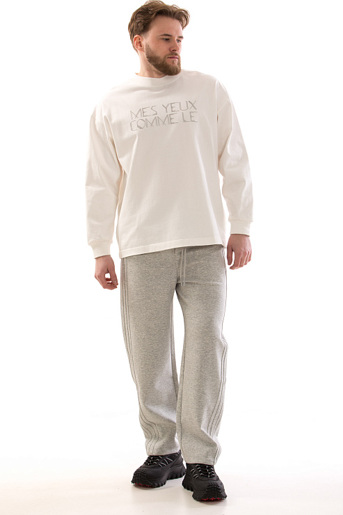 CHEERDUCK/4070 1073 СЕРЫЙ Брюки мужские CHEERDUCK цвет Серый