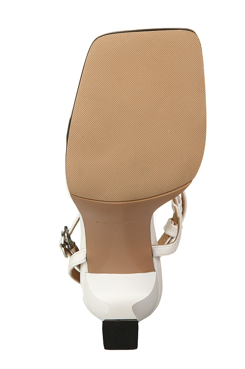 Босоножки на каблуке SERGIO MANCHOT цвет Белый