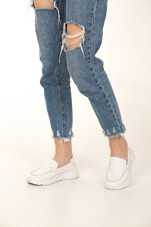 Мокасины SERGIO MANCHOT цвет Белый