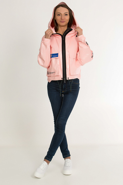 YIMOSIS 5311 РОЗОВ. Ветровка женская YIMOSIS цвет Розовый