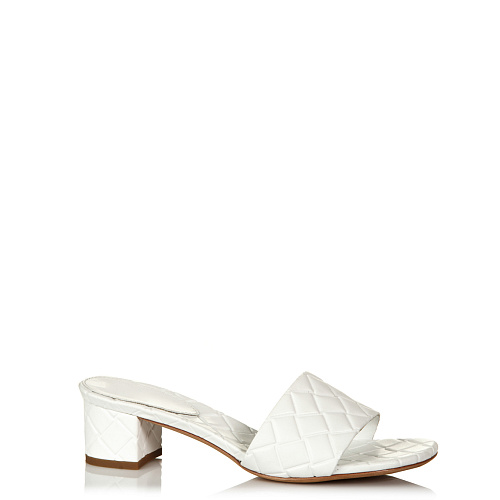 Сабо на каблуке BELLABOA цвет Белый