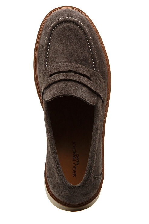 Лоферы SERGIO MANCHOT цвет Серый