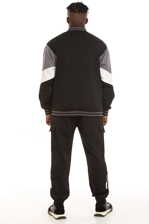 CHEERDUCK/GuaZ D85 ЧЕРНЫЙ Костюм мужской спортивный CHEERDUCK цвет Черный