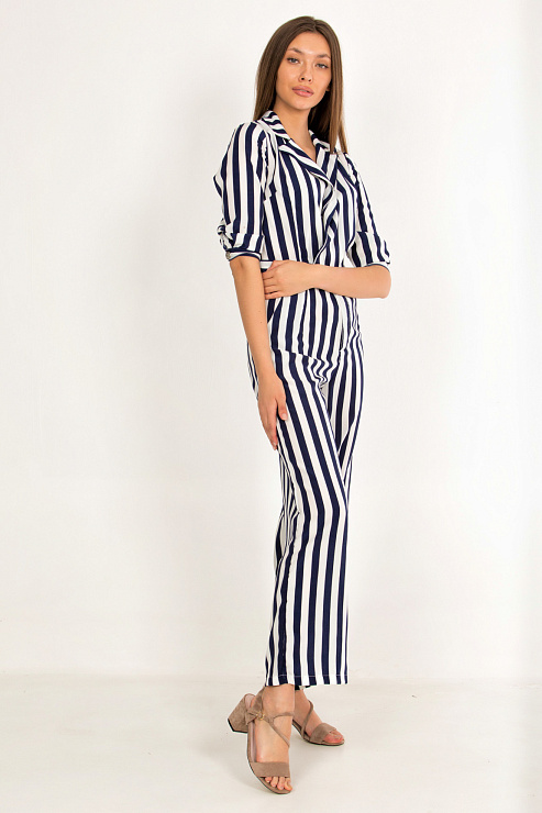 MANQI 513 СИН. Комбинезон женский CHEERDUCK цвет Синий