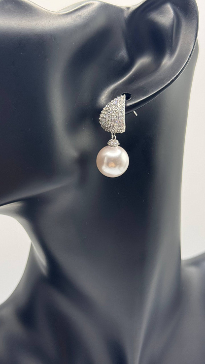 Серьги BELLABOA цвет Серебристый