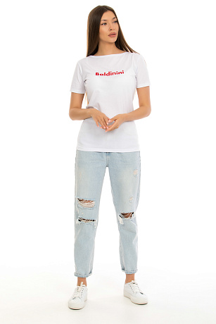 BALDININI A1DTS02A BIANCO Футболка женская BALDININI цвет Белый