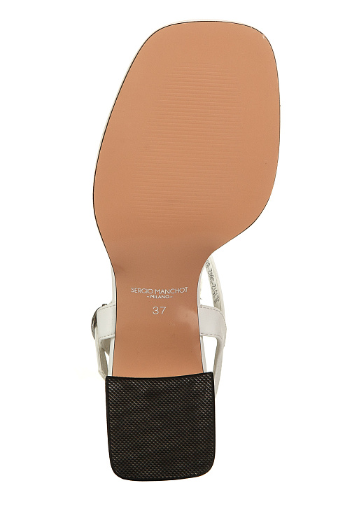 Босоножки на каблуке SERGIO MANCHOT цвет Белый