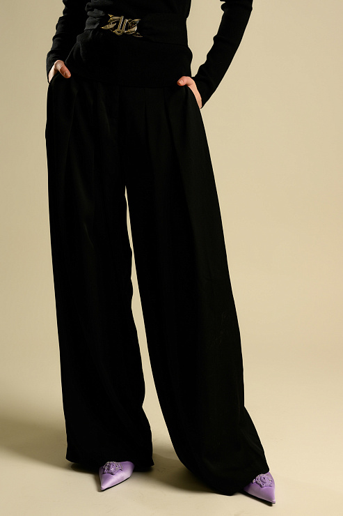 BELLABOA 111-149 ЧЕРНЫЙ Брюки женские классические BELLABOA цвет Черный