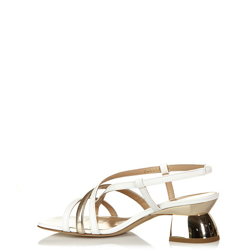 Босоножки на каблуке BALDININI цвет Белый