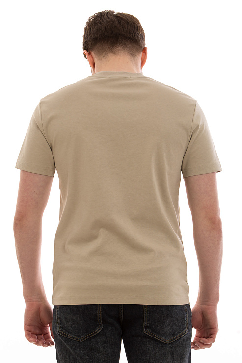 CHEERDUCK/4070 2580 БЕЖЕВЫЙ Футболка мужская CHEERDUCK цвет Бежевый