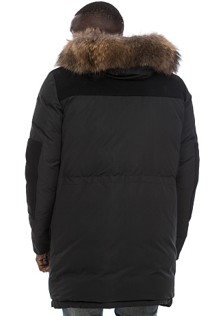 BALDININI E2B522POLT0002 Пуховик мужской BALDININI цвет Черный