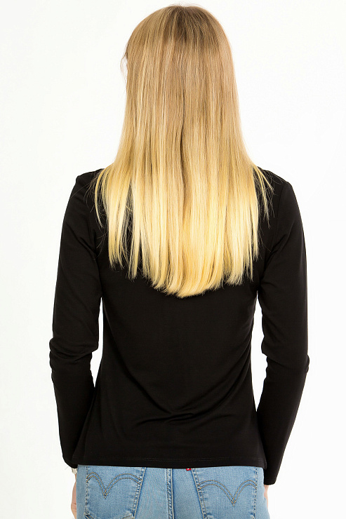 CHEER&DUCK/FORsel 8850 ЧЕРН. Лонгслив женский CHEERDUCK цвет Черный