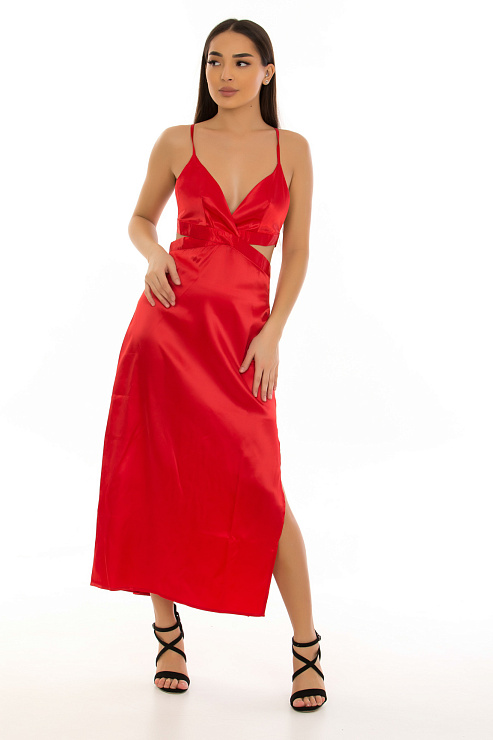 CHEERDUCK/2C19 789 КРАСНЫЙ Платье  CHEERDUCK цвет Красный