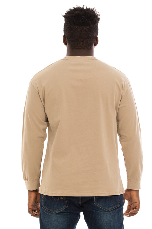 CHEERDUCK/GuaZ 803-2 БЕЖЕВЫЙ Лонгслив  CHEERDUCK цвет Бежевый