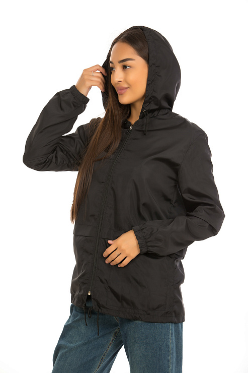 CHEER&DUCK/MUHR 19203 ЧЕРНЫЙ Ветровка женская CHEERDUCK цвет Черный