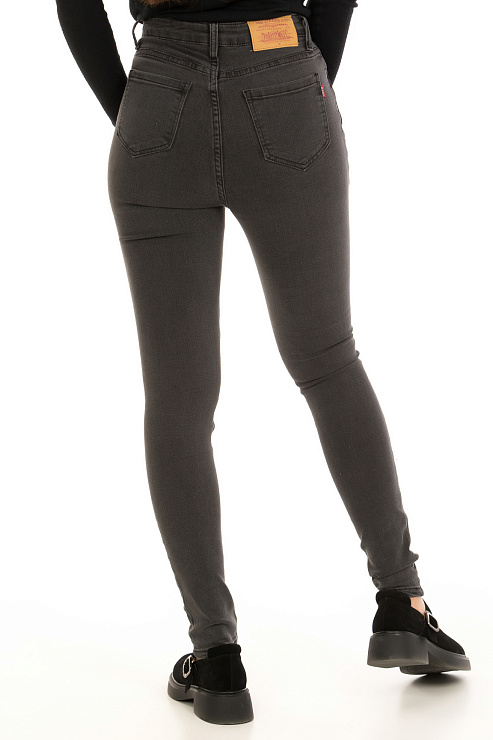 CHEERDUCK 8246 ЧЕРНЫЙ Джинсы женские CHEERDUCK цвет Черный